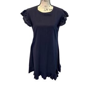 Summer Dress With Bottom Ruffle and Ruffled Sleeves